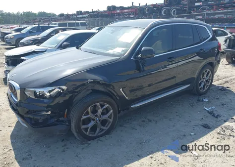 2021 BMW X3 Sdrive30I z USA, uszkodzony, nr VIN 5UXTY3C05M9H28810